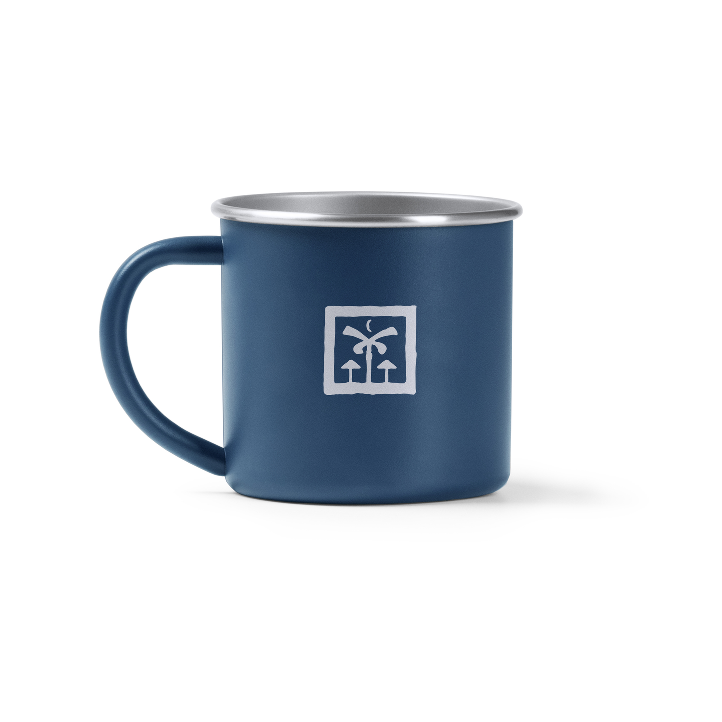 Recycled Stainless Steel Vintage Enamel Style Mug