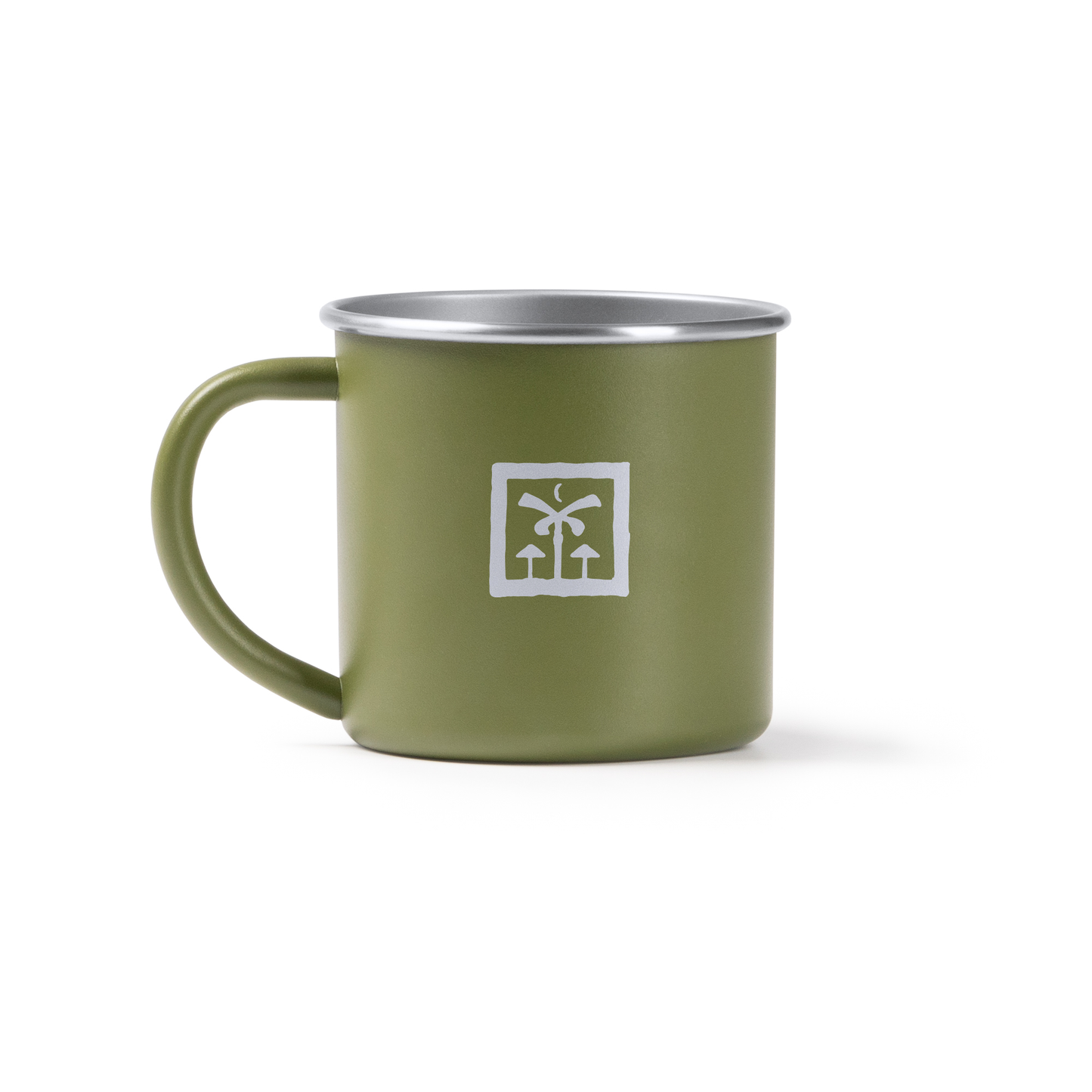 Recycled Stainless Steel Vintage Enamel Style Mug