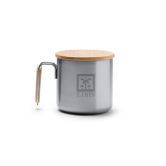 Recycled Stainless Steel Thermal Logo Mug