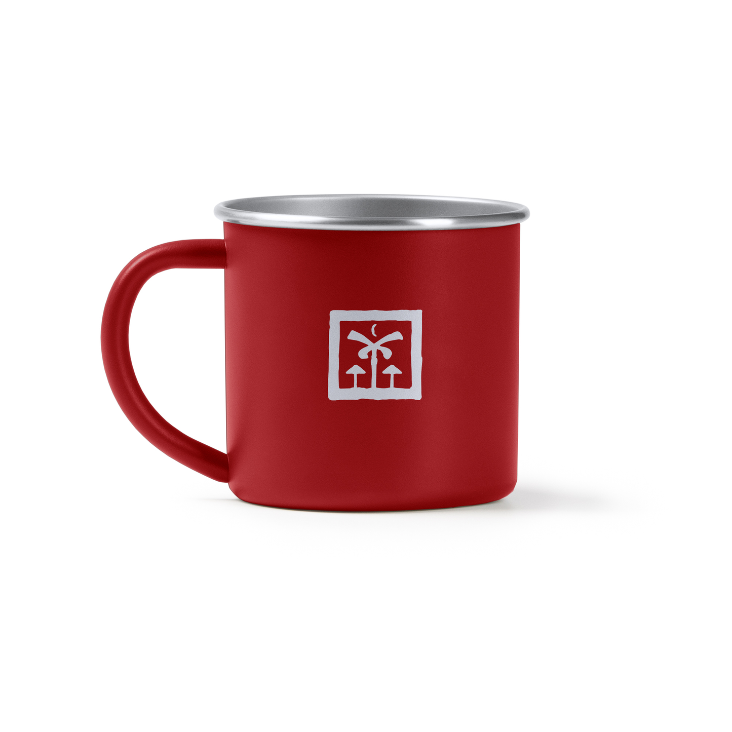 Recycled Stainless Steel Vintage Enamel Style Mug